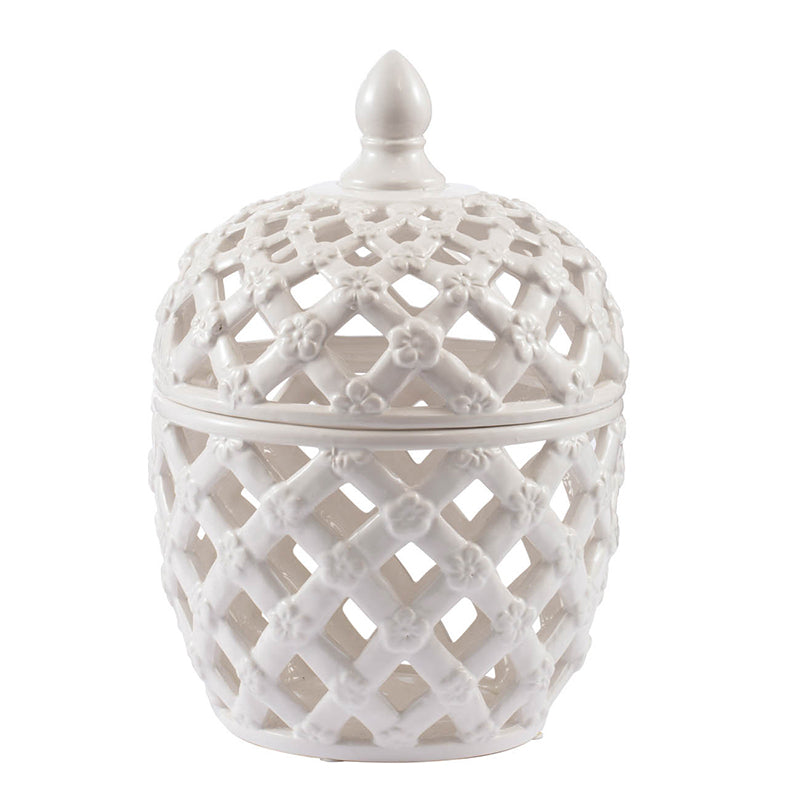 Ballas Bird Lidded Jar