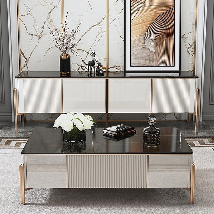 TV Unit Or Coffee Table - Black & White