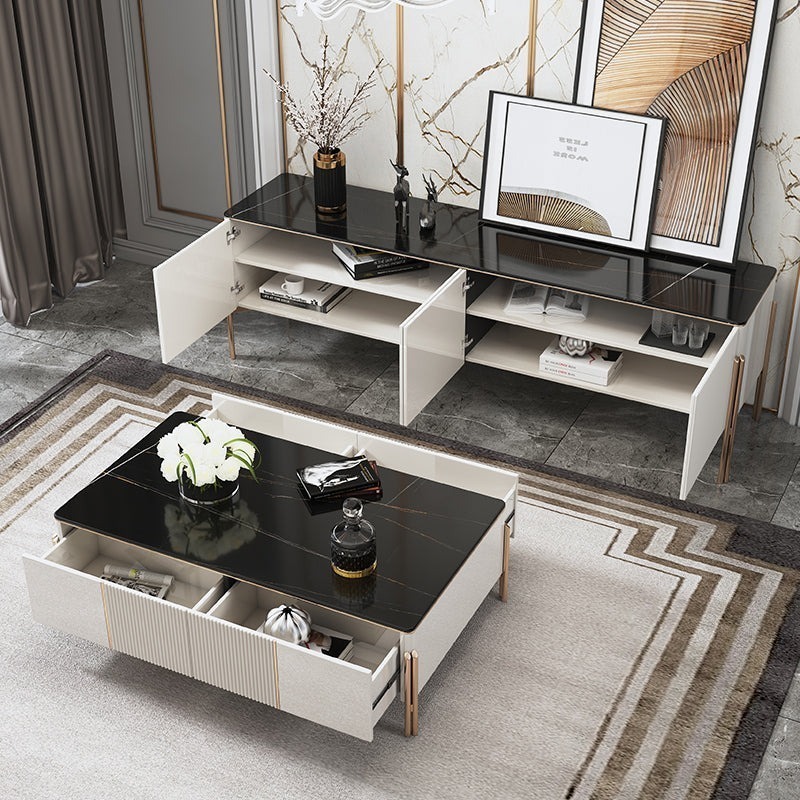 TV Unit Or Coffee Table - Black & White