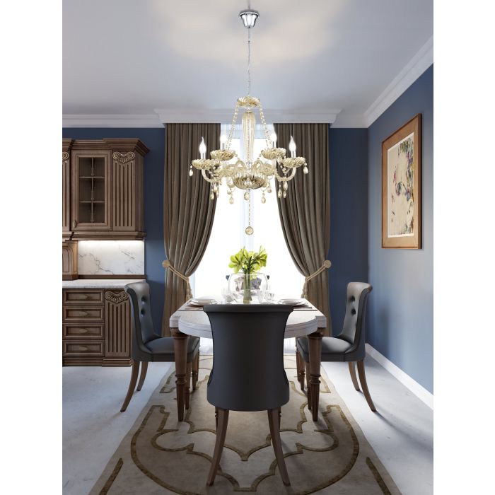 EGLO - Cognac "Basilano" Ceiling Lamp