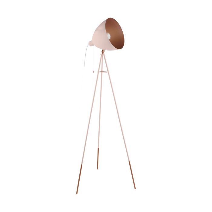 EGLO - Apricot-Copper 'Chester-P' Floor Lamp