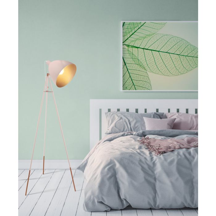 EGLO - Apricot-Copper 'Chester-P' Floor Lamp