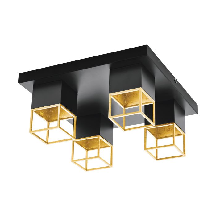 EGLO - Black Gold 'Montebaldo' Ceiling Lamp