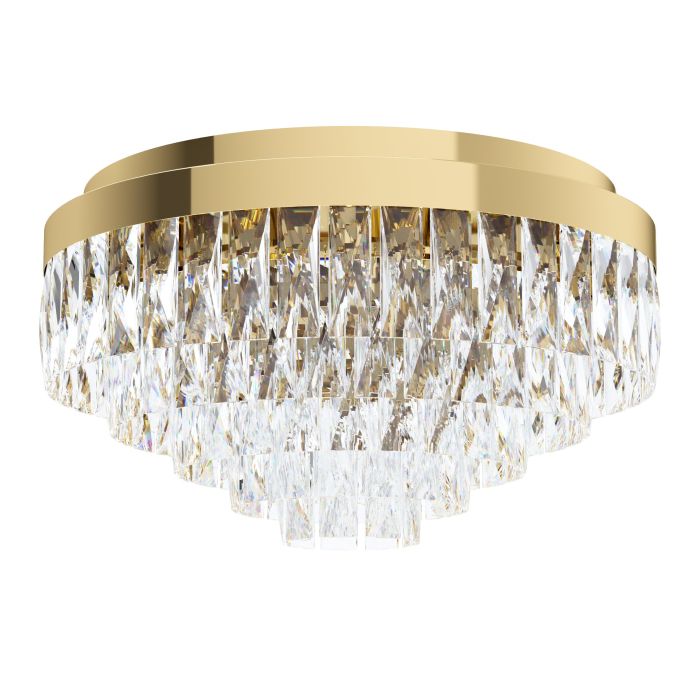 EGLO - Gold/Crystal 'Valparaiso' Chandelier