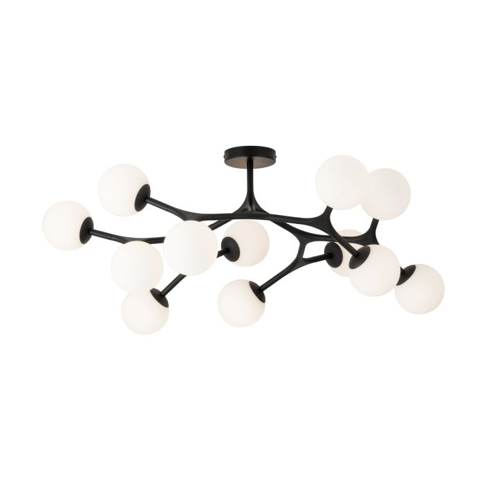 EGLO - Black-White 'Maragall' Ceiling Lamp