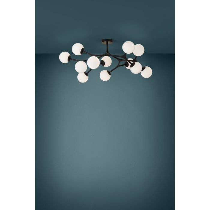 EGLO - Black-White 'Maragall' Ceiling Lamp