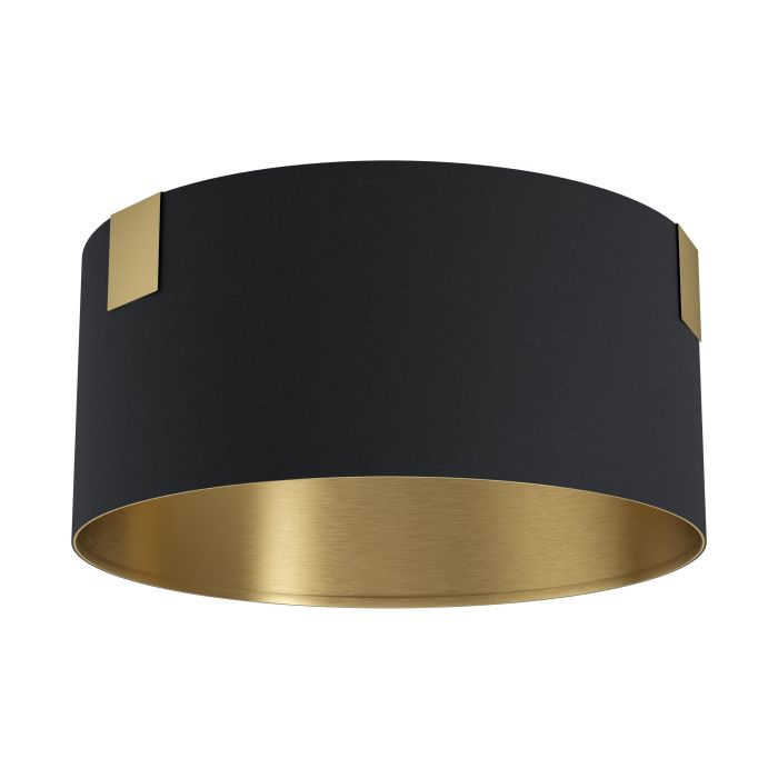 EGLO - Black-Brass 'Tortola 1' Ceiling Lamp