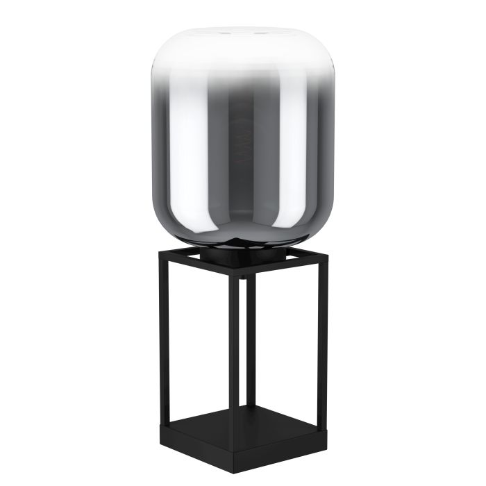 EGLO - Black-Transparent 'Bulciago' Table Lamp