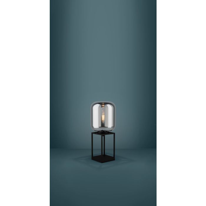 EGLO - Black-Transparent 'Bulciago' Table Lamp