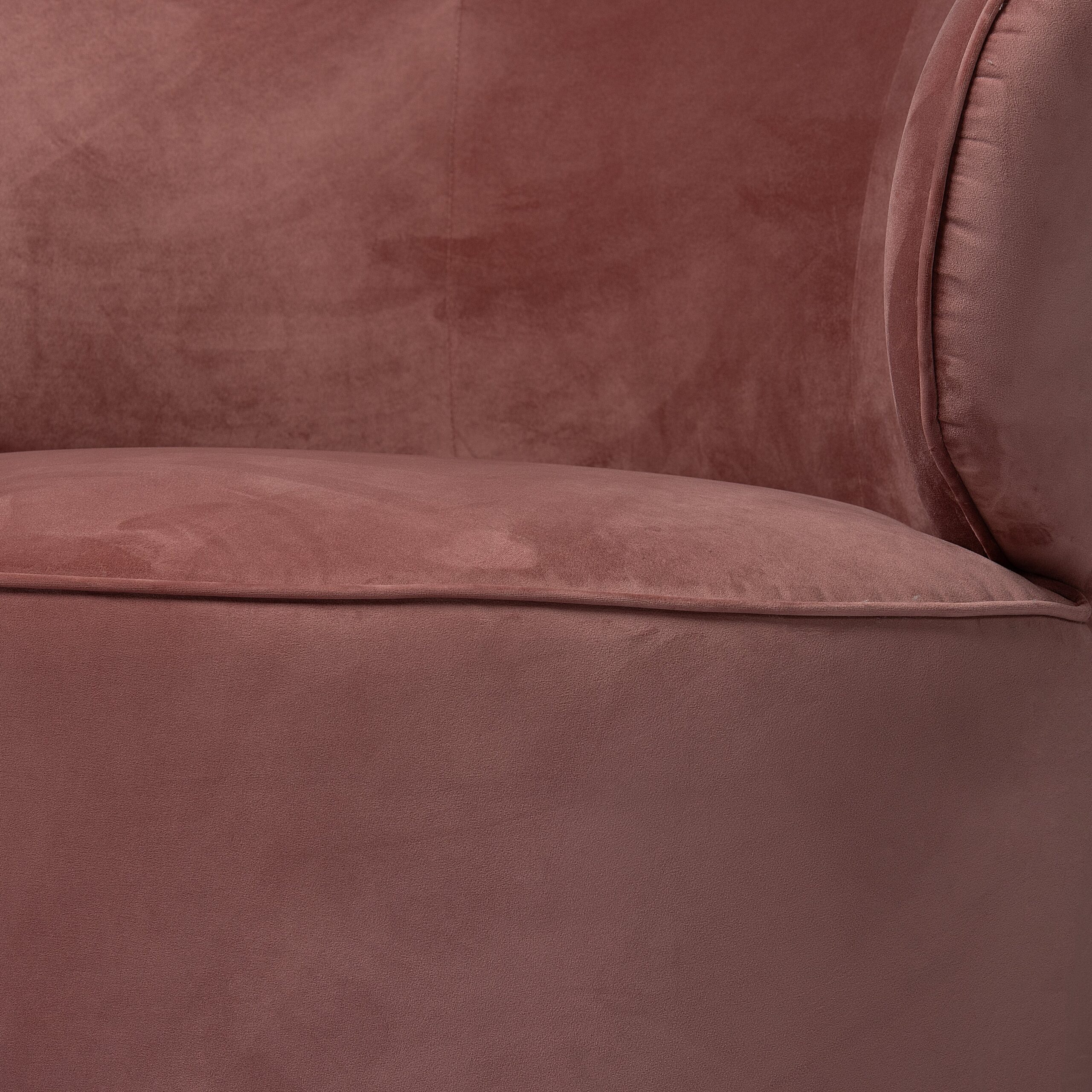 Benaz  Accent Chair Blush Pink