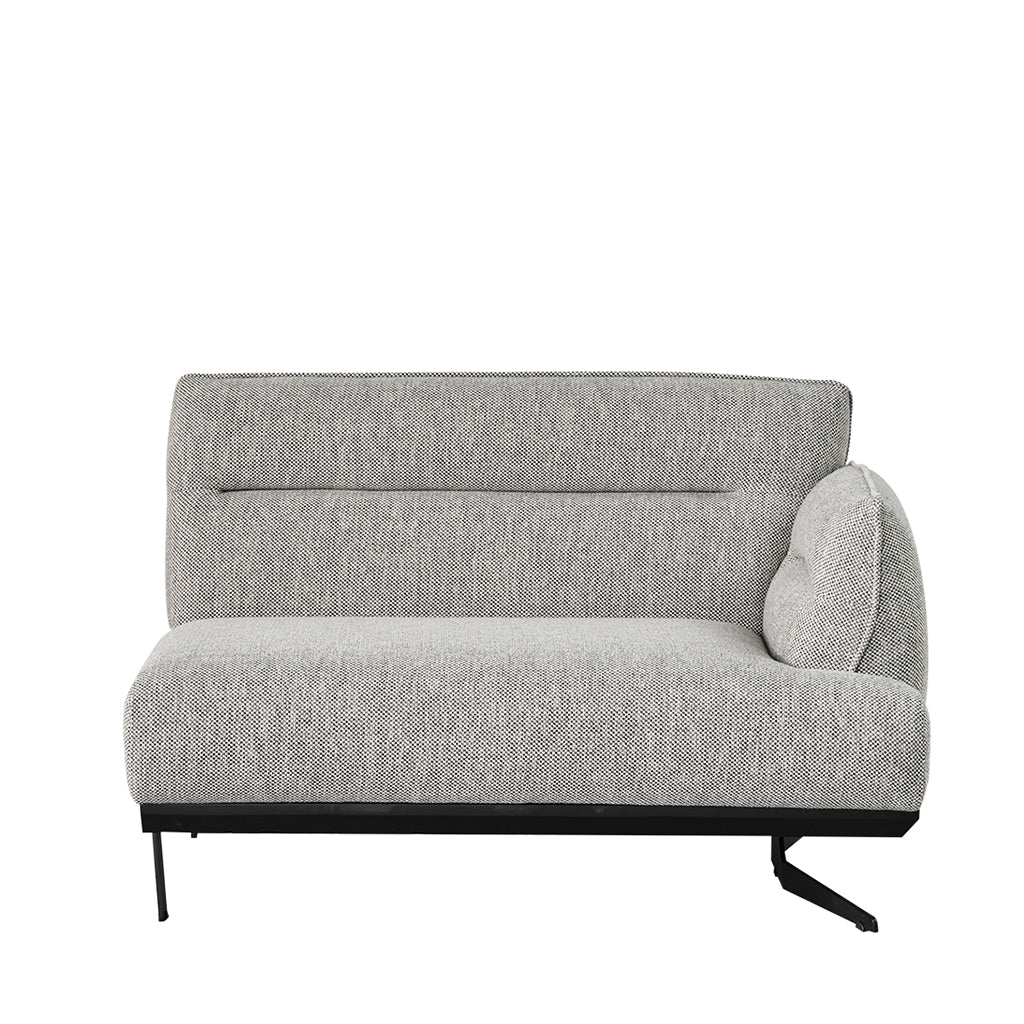 Polo  1 Seater Left Arm Lt.Grey -2154-08