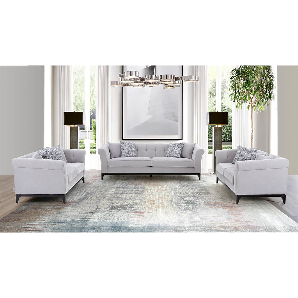 New Fexela   3-Seater  Grey