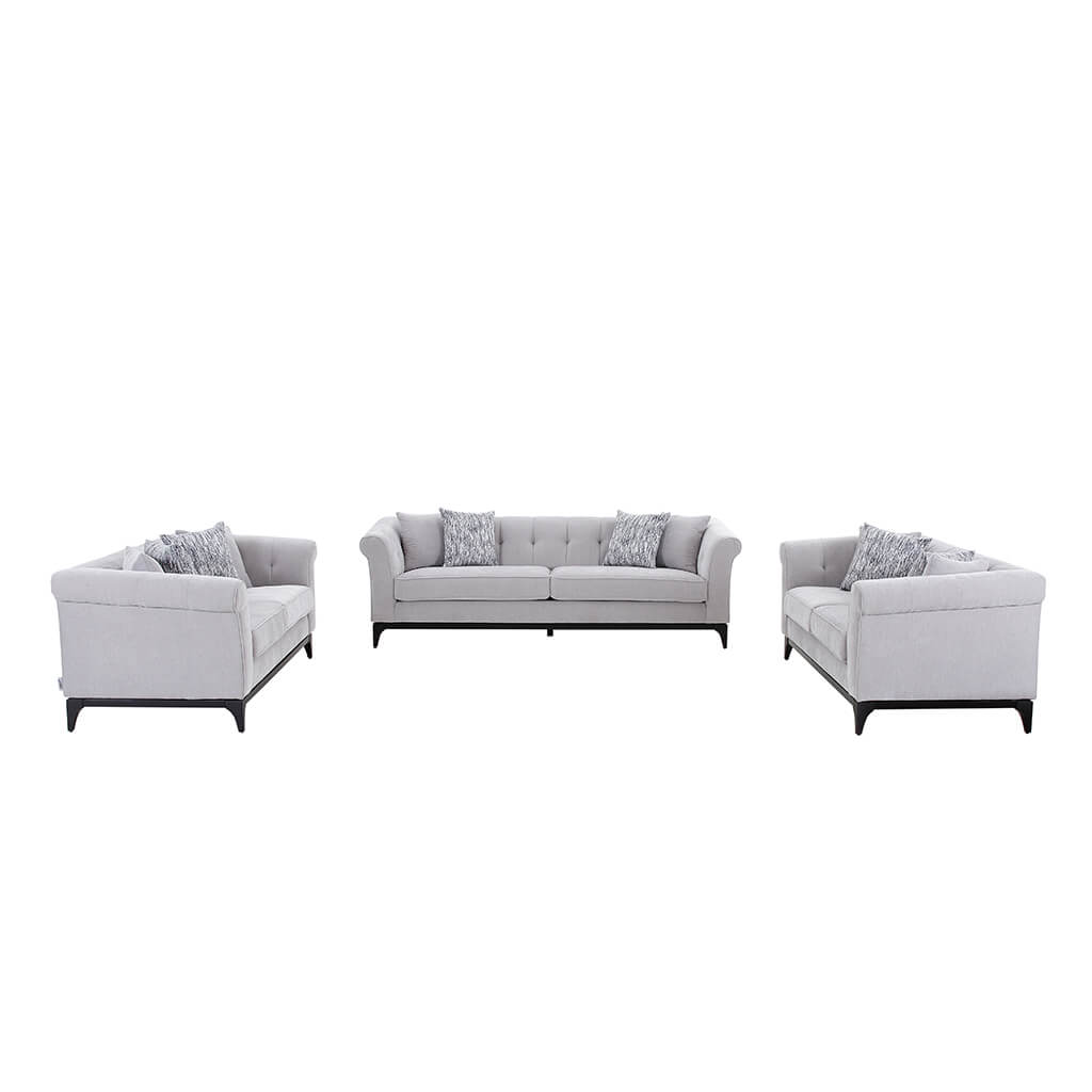 New Fexela   3-Seater  Grey