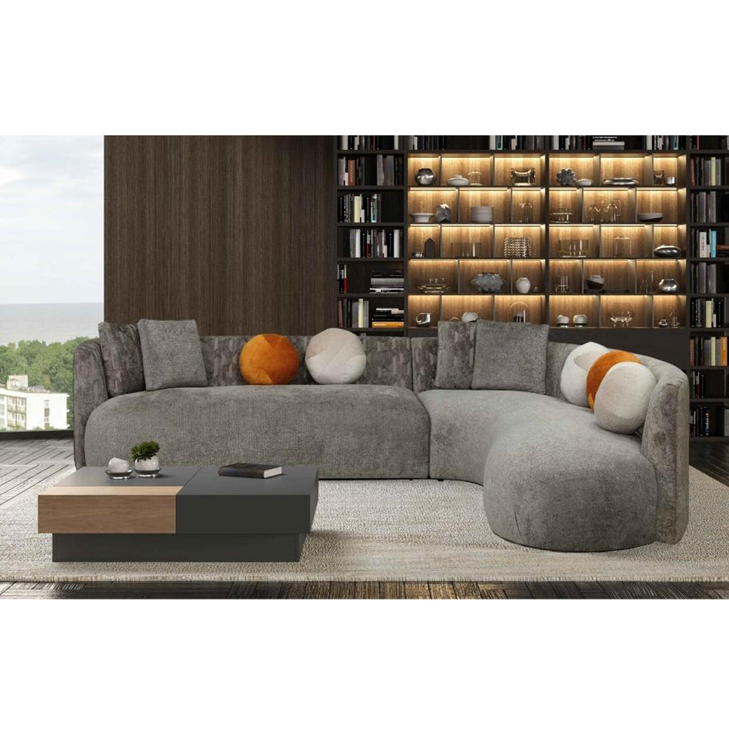 Hamburg  Corner Sofa Grey