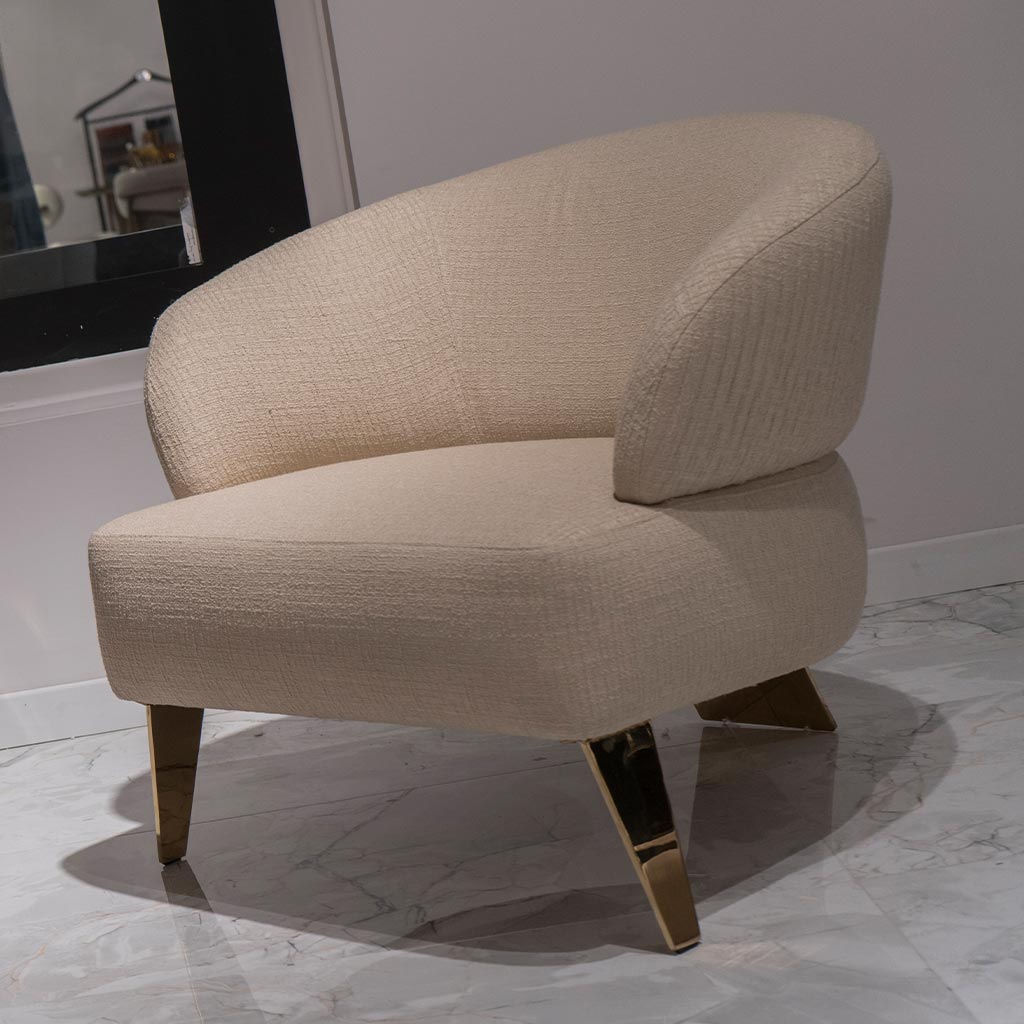 Oscar 1 Seater Beige