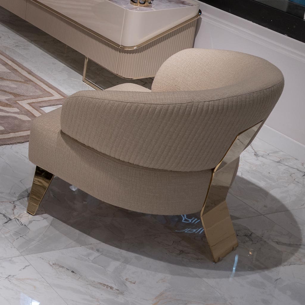 Oscar 1 Seater Beige